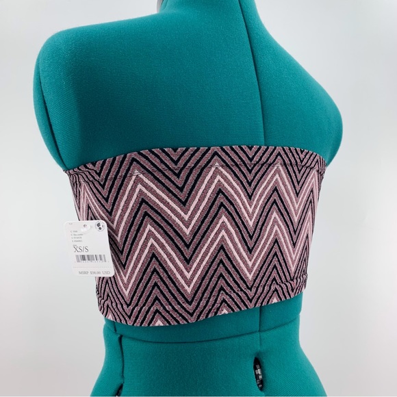 Free People Intimately NWT Lilac Combo Desert Days Seamless Bandeau Bra, XS/S - Picture 7 of 16